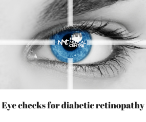  if you have diabetes, it is vital that you have regular eye checks to detect retinopathy before your vision becomes badly affected. You should have an eye check at least once a year.