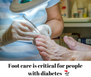 If you have diabetes, your feet need special attention